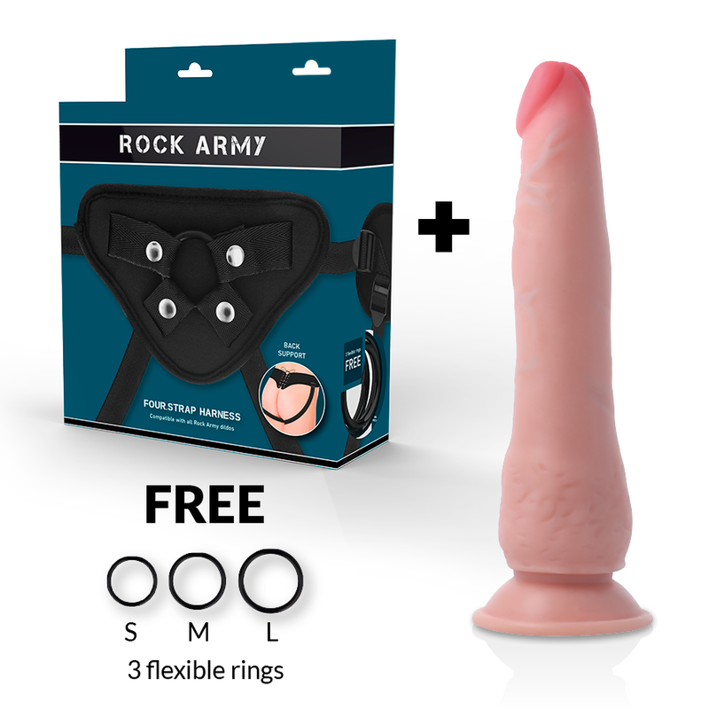 ROCKARMY - Harnais + Crusader Double Densité 21.5 Cm -O- 4.46 Cm