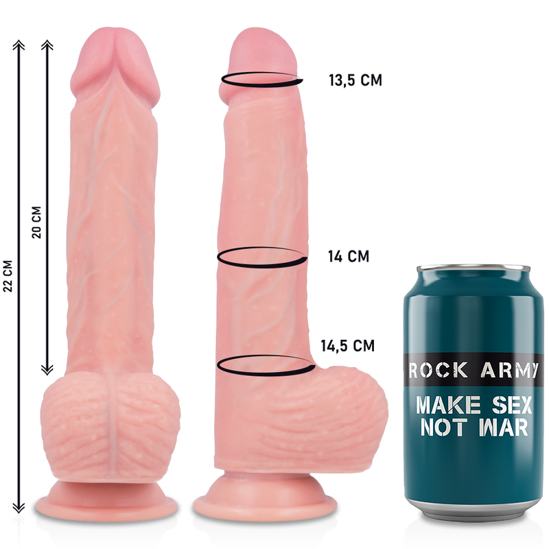 ROCK ARMY HARNAIS + VIBRATEUR SILICONE LIQUIDE PREMIUM TÉLÉCOMMANDE... — vue arrière