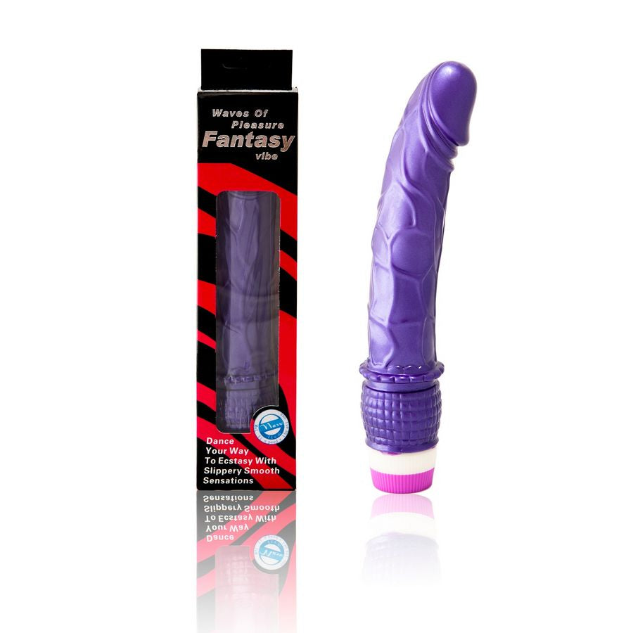BAILE VIBRATORS Vibrateur Vagues Plaisir 23 Cm Violet - Aura Intime