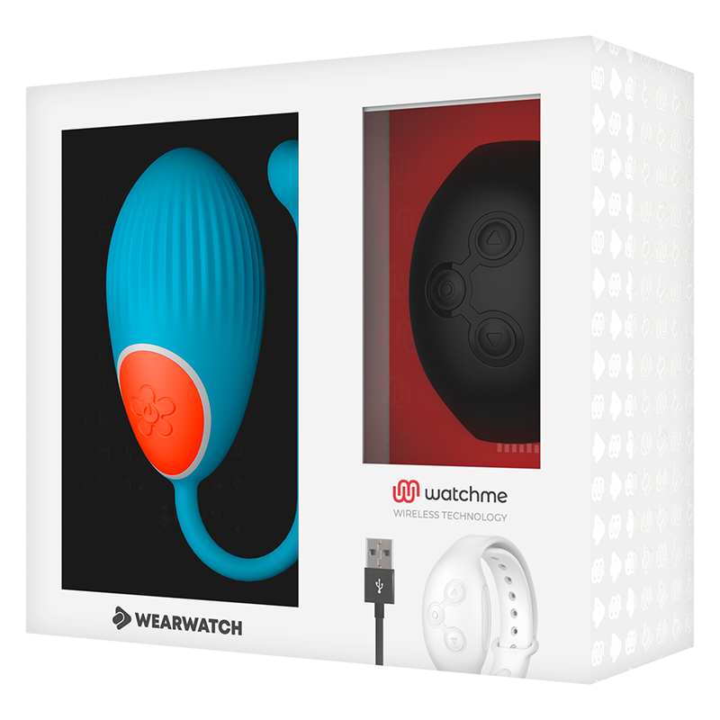 WEARWATCH Télécommande Watchme Technologie Bleu Oeuf / Jet — accessoires inclus