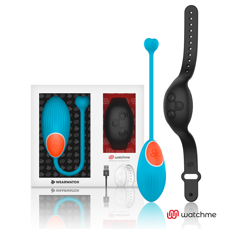WEARWATCH Télécommande Watchme Technologie Bleu Oeuf / Jet - Aura Intime
