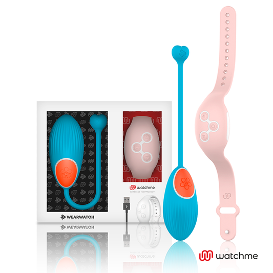 WEARWATCH Télécommande Watchme Technologie Oeuf Bleu / Rose - Aura Intime