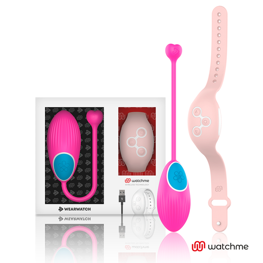 WEARWATCH Télécommande Watchme Technologie Oeuf Fuchsia / Rose - Aura Intime