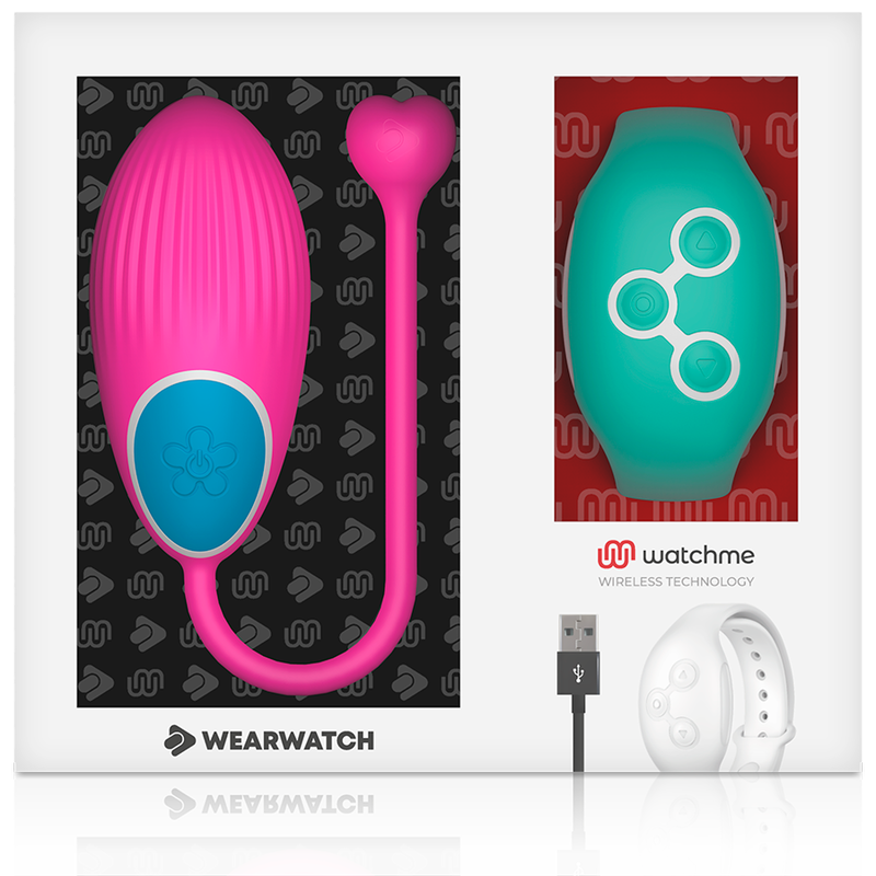 WEARWATCH Watchme Technologie Télécommande Uf Fuchsia / Eau Mer — accessoires inclus