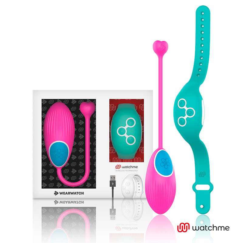 WEARWATCH Watchme Technologie Télécommande Uf Fuchsia / Eau Mer - Aura Intime