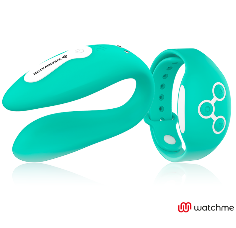WEARWATCH Vibrateur Watchme Vert Clair Double Technologie — vue détaillée