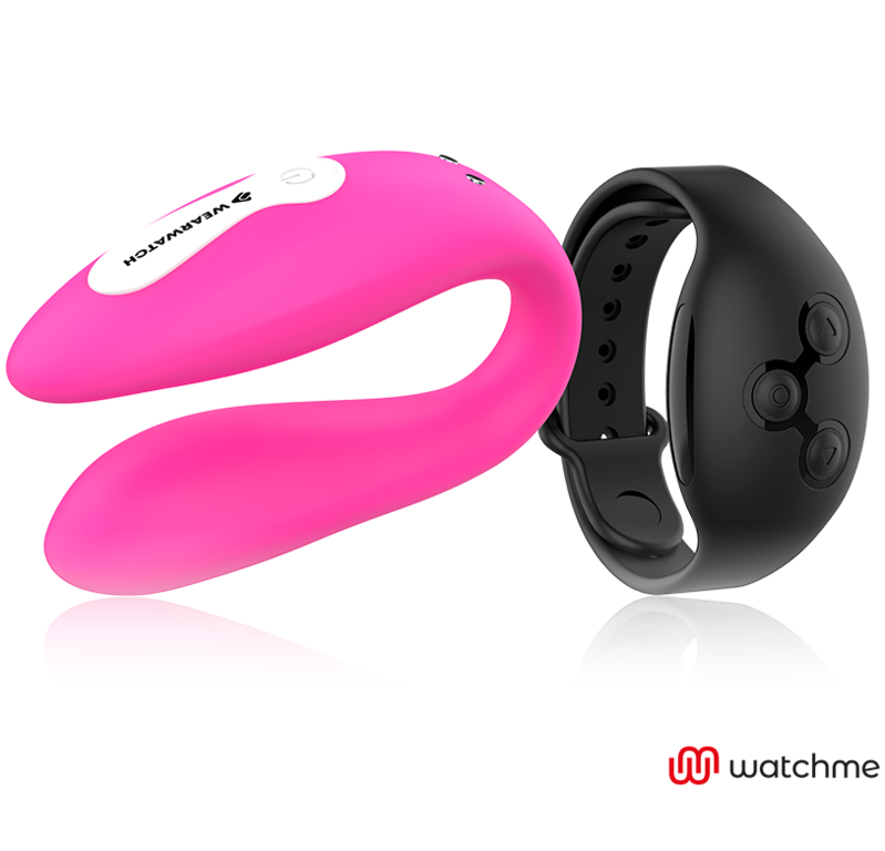 WEARWATCH Vibrateur Double Technologie Watchme Fuchsia/Azabache — vue détaillée