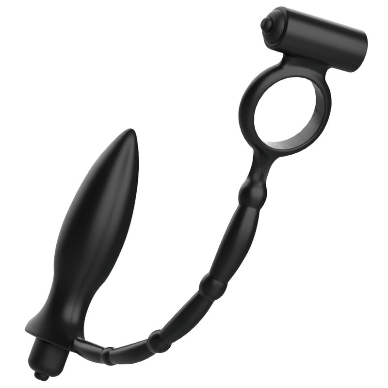 ADDICTED TOYS Plug Anal Anneau Vibrant — vue détaillée