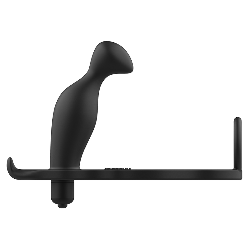 ADDICTED TOYS Plug Anal Anneau Silicone Noir 12 Cm — vue alternative